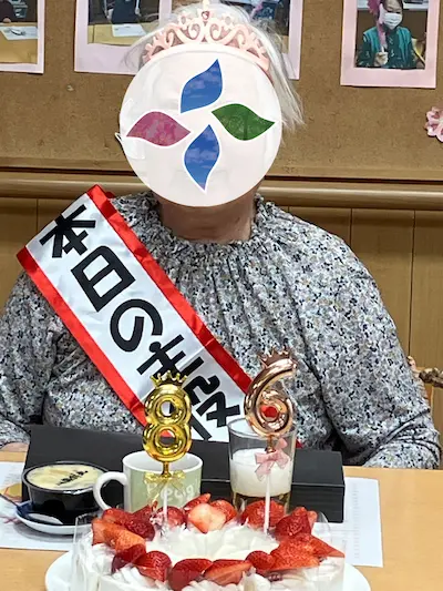 誕生日の写真